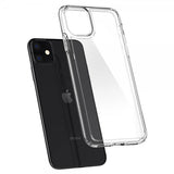Spigen iPhone 11 -suojakuori Crystal Hybrid Crystal Clear