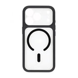iPhone 17 Pro Max Kuori Kameralinssisuoja MagSafe Musta Läpinäkyvä