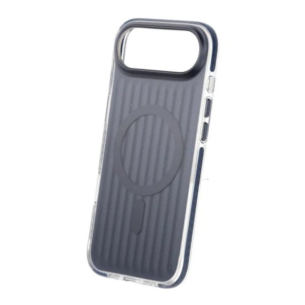 iPhone Air -kuori, aallotettu, MagSafe, tummansininen