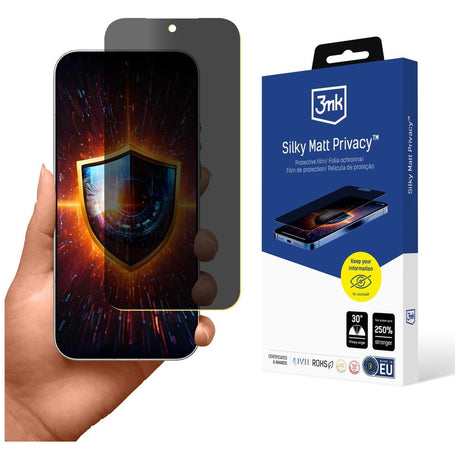 3mk Xiaomi 17 Ultra Näytönsuoja Silky Matt Privacy