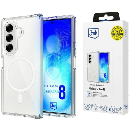 3mk Samsung Galaxy Z Fold 8 Ultra Kuori Armor MagCase Kirkas