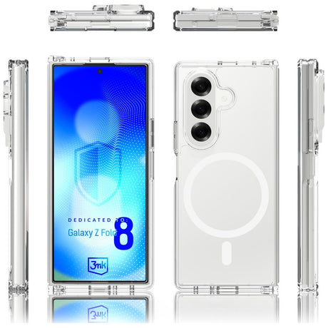3mk Samsung Galaxy Z Fold 8 Ultra Kuori Armor MagCase Kirkas
