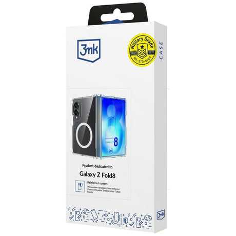 3mk Samsung Galaxy Z Fold 8 Kuori Armor MagCase Kirkas