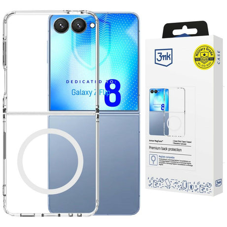 3mk Samsung Galaxy Z Flip 8 Kuori Armor MagCase Kirkas