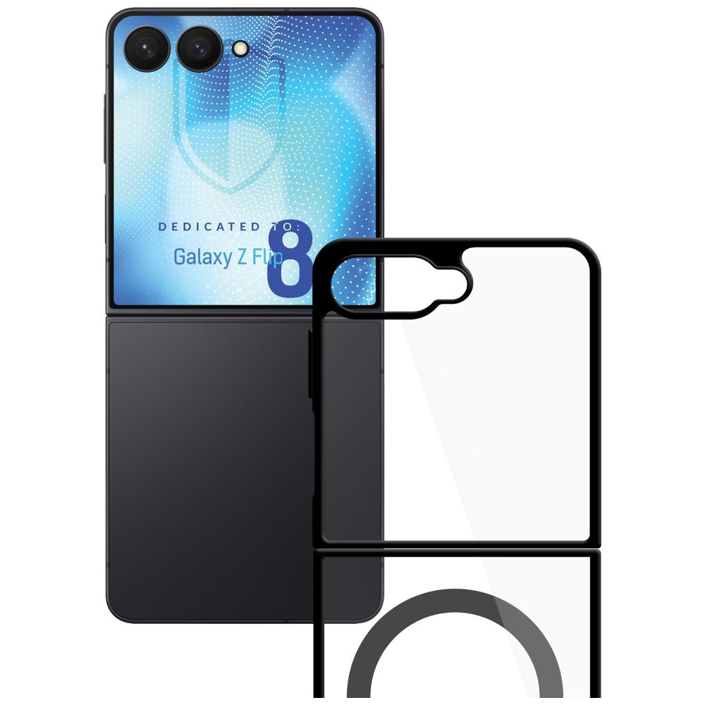 3mk Samsung Galaxy Z Flip 8 Kuori Satin Armor MagCase Musta