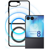 3mk Samsung Galaxy Z Flip 8 Kuori Satin Armor MagCase Musta