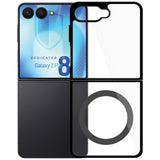 3mk Samsung Galaxy Z Flip 8 Kuori Satin Armor MagCase Musta