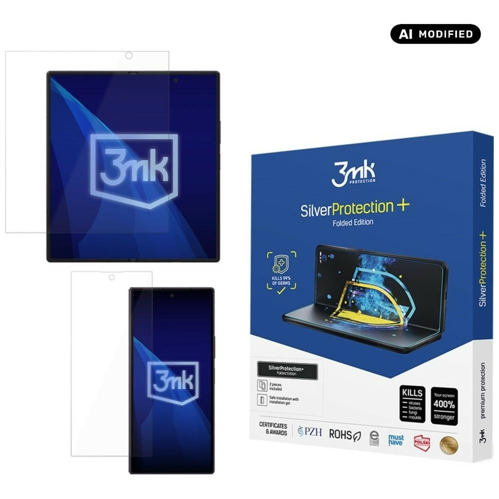 3mk Samsung Galaxy Z Fold 8 Ultra Näytönsuoja SilverProtection+