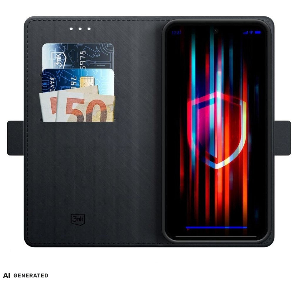 3mk Xiaomi 17 Ultra Kotelo Wallet Musta