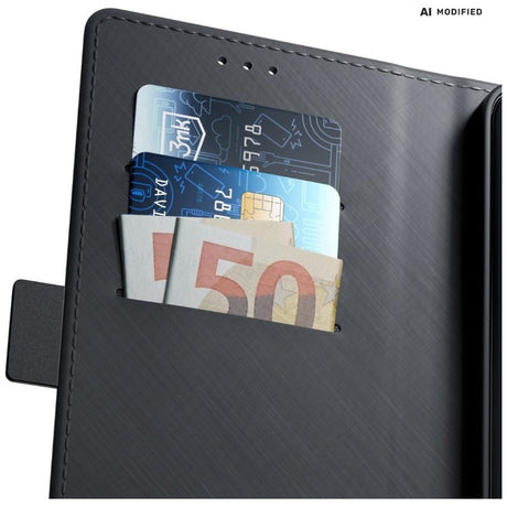 3mk Xiaomi 17T Pro Kotelo Wallet Musta