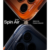 Torras iPhone 17 Pro Max Kuori Ostand Q3 Air Energy Oranssi
