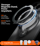 Torras iPhone 17 Pro Max Kuori Ostand Q3 Air Shadow Black
