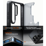 Torras Samsung Galaxy S26 Ultra Kuori Ostand Q3 Spin Obsidian Black
