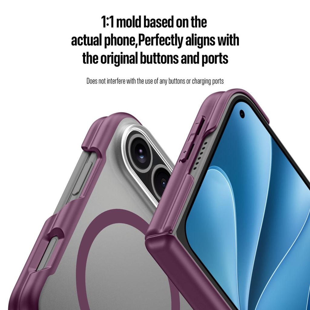 Dux Ducis iPhone Duo Kuori EXPN Series MagSafe Dark Cherry