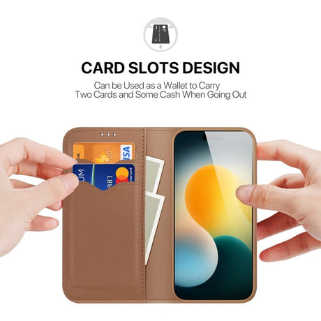 Dux Ducis iPhone Air Kotelo Hivo Series Ruskea