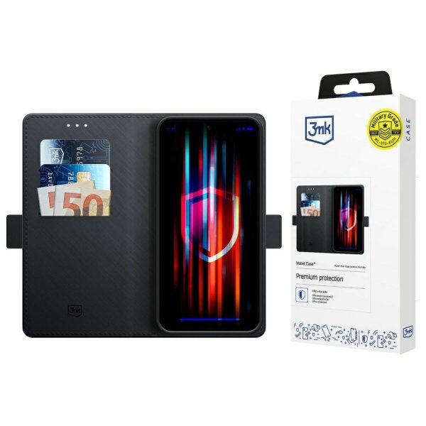 3mk Xiaomi 15 Kotelo Lompakko Musta