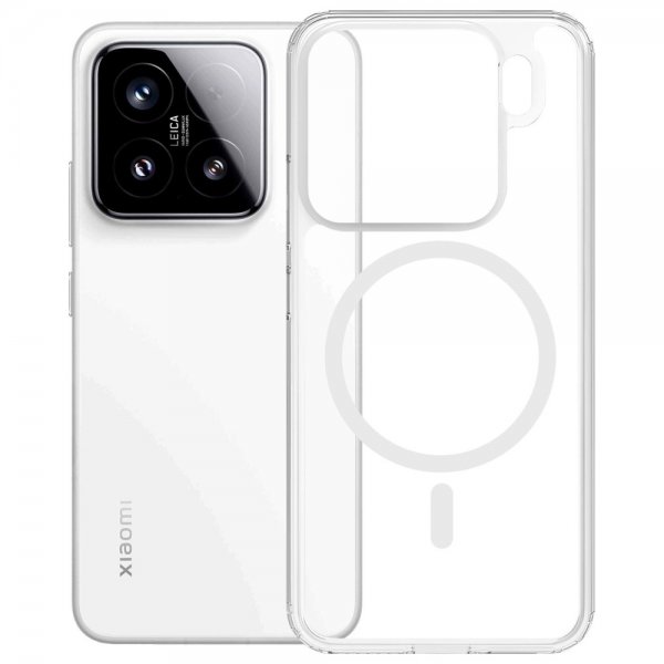 3mk Xiaomi 15 Kuori Armor MagCase Kirkas
