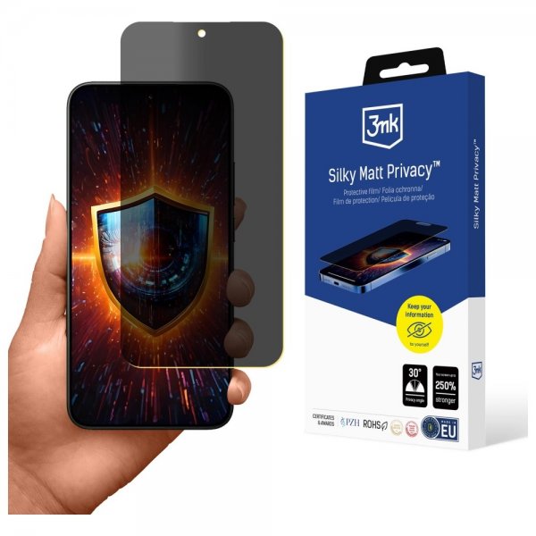 3mk Xiaomi 15T Näytönsuoja Silky Matt Privacy