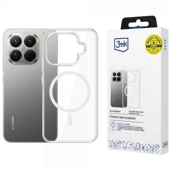 3mk Xiaomi 15T Pro Kuori Armor MagCase Kirkas