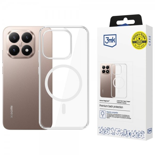 3mk Xiaomi 15T Kuori Armor MagCase Kirkas