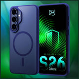 3mk Samsung Galaxy S26 Kuori Smoke MagCase Sininen