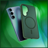 3mk Samsung Galaxy S26 Kuori Smoke MagCase Vihreä