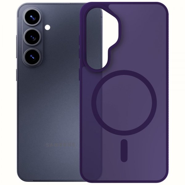 3mk Samsung Galaxy S26 Kuori Smoke MagCase Violetti