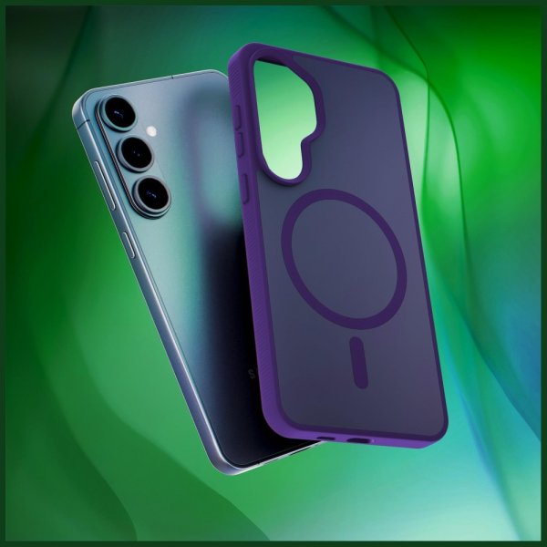 3mk Samsung Galaxy S26 Kuori Smoke MagCase Violetti