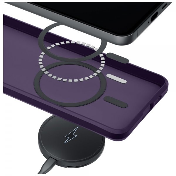 3mk Samsung Galaxy S26 Kuori Smoke MagCase Violetti