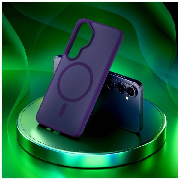 3mk Samsung Galaxy S26 Kuori Smoke MagCase Violetti