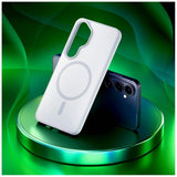 3mk Samsung Galaxy S26 Kuori Smoke MagCase Valkoinen