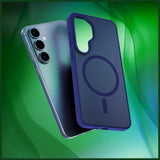 3mk Samsung Galaxy S26 Plus Kuori Smoke MagCase Sininen