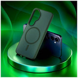 3mk Samsung Galaxy S26 Plus Kuori Smoke MagCase Vihreä