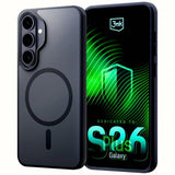 3mk Samsung Galaxy S26 Plus Kuori Smoke MagCase Musta
