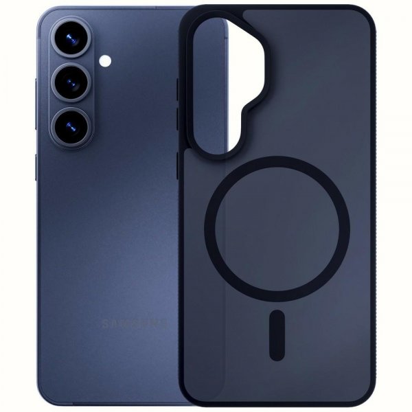 3mk Samsung Galaxy S26 Plus Kuori Smoke MagCase Musta