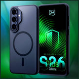 3mk Samsung Galaxy S26 Plus Kuori Smoke MagCase Musta