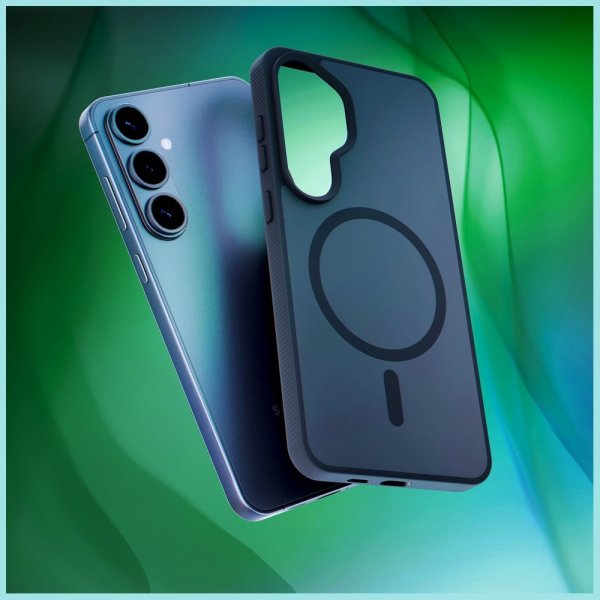 3mk Samsung Galaxy S26 Plus Kuori Smoke MagCase Musta