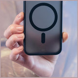 3mk Samsung Galaxy A37 Kuori Smoke MagCase Musta