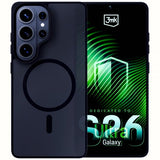 3mk Samsung Galaxy S26 Ultra Kuori Smoke MagCase Musta