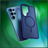 3mk Samsung Galaxy S26 Ultra Kuori Smoke MagCase Sininen