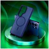 3mk Samsung Galaxy S26 Ultra Kuori Smoke MagCase Sininen