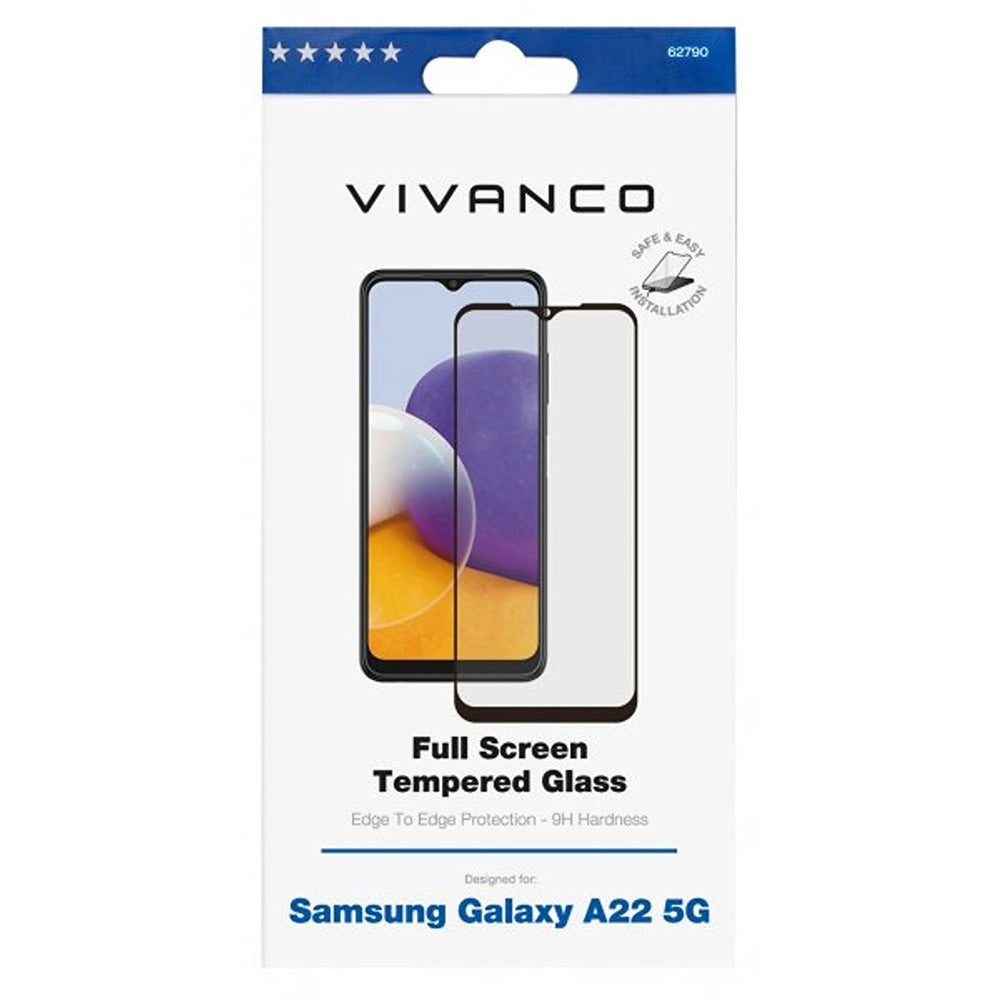 Vivanco Samsung Galaxy A22 5G Näytönsuoja Koko näyttö