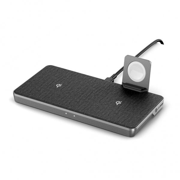 ALOGIC Ultra Power 4-in-1 Langaton Kaksinkertainen Lataustelakka Apple Watch -laturilla