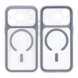 iPhone 17 Pro -kuori, kamerasuoja, MagSafe, harmaa