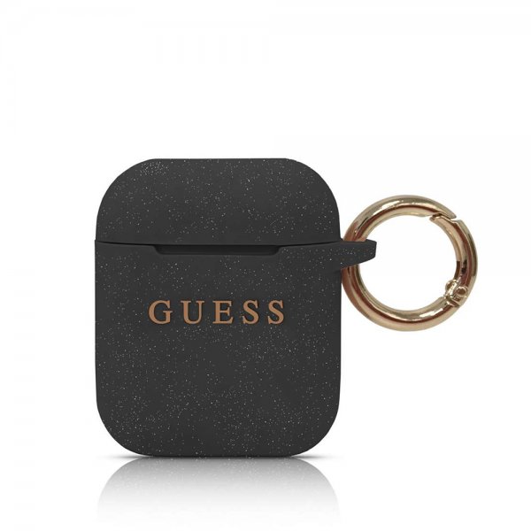 Guess AirPods (1/2) Kuori logolla, musta
