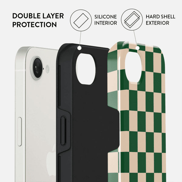 Burga iPhone 16e/iPhone 17e Tough Ivy League -kuori