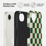 Burga iPhone 16e/iPhone 17e Tough Ivy League -kuori