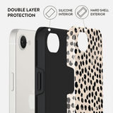 Burga iPhone 16e/iPhone 17e Suojakuori Tough Almond Latte