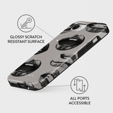 Burga iPhone 16e/17e -suojakuori Tough Next Mistake