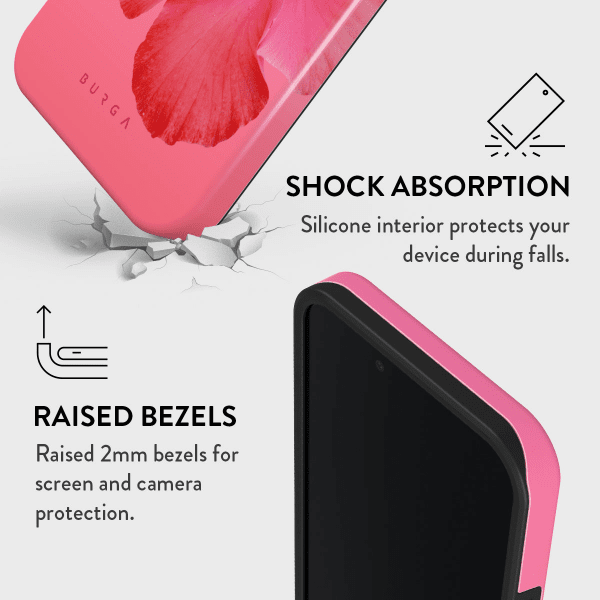 Burga iPhone 16/iPhone 17 -suojakuori Tough Island Girl